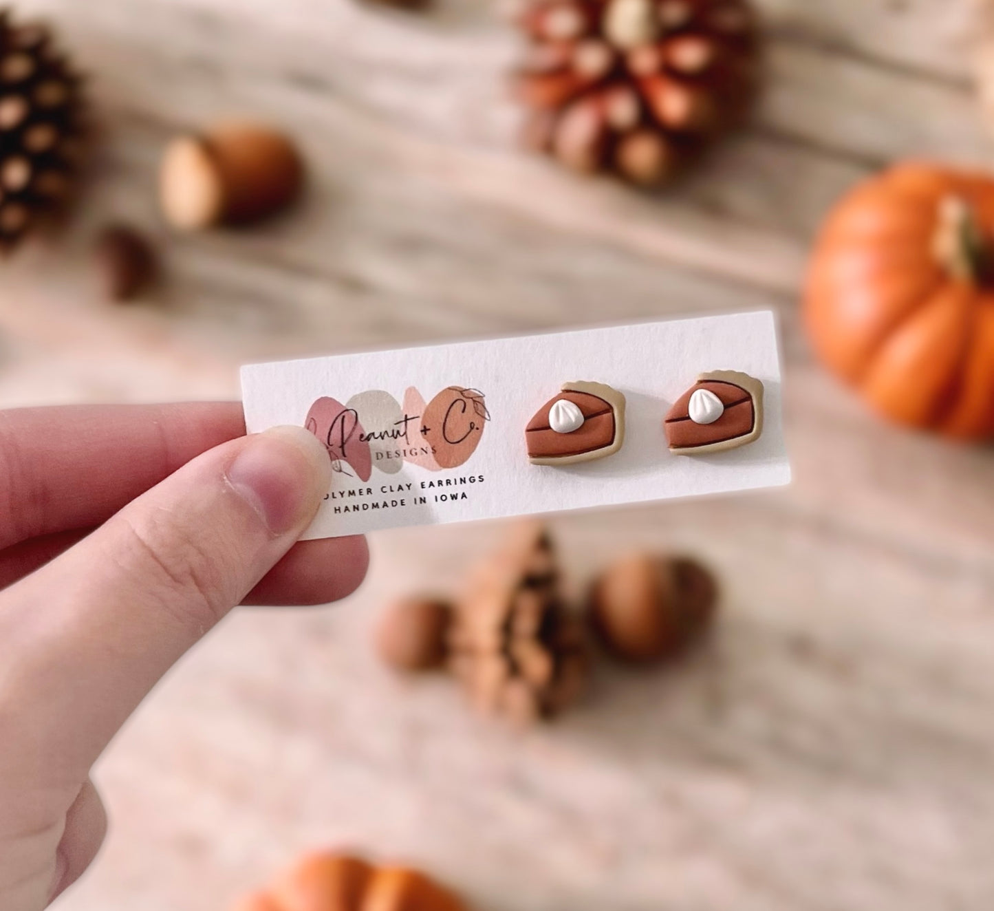 Pumpkin Pie Studs