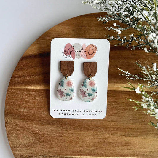 Gingerbread Man/Citrus Organic Dangles